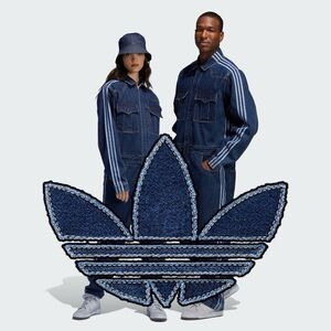 *NWT* Adidas Originals x Ivy Park Denim Snap Boiler Suit (Size 2XS) Unisex￼